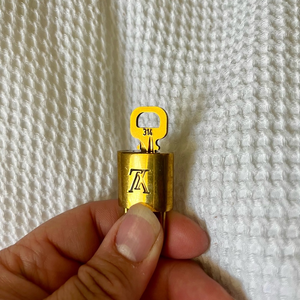 Authentic Louis Vuitton Lock & Key